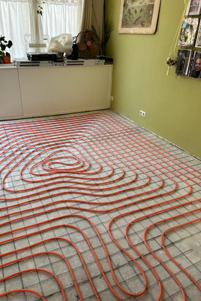 vloerverwarming laten leggen